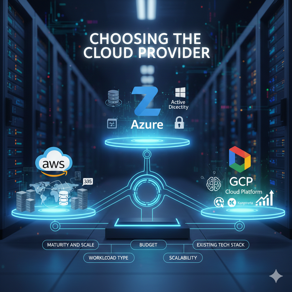 AWS vs Azure vs GCP: Choosing the Right Cloud Provider